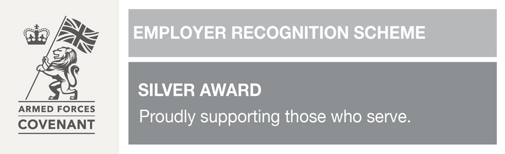 Armed Forces Covenant ERS Silver Award
